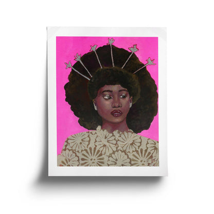 Open Edition: Portrait 5 Art Print