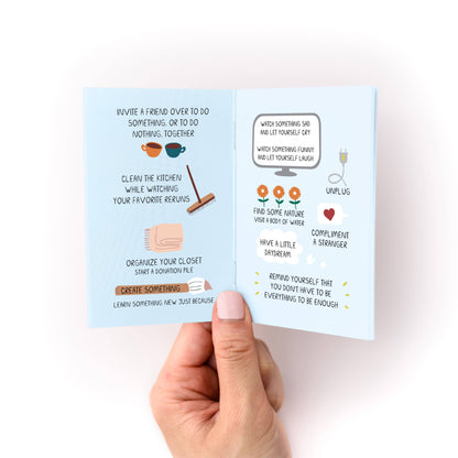 Things To Do When You're In A Depressive Spiral Zine