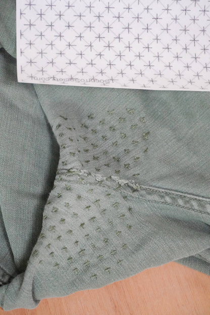 Sashiko Inspired Mending Stick and Stitch Patterns- Vol 2