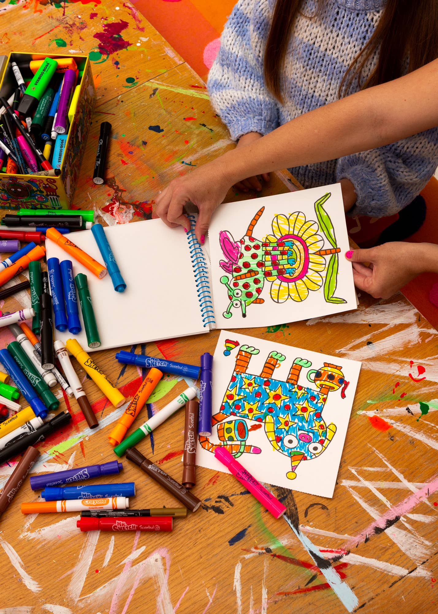 gentle thrills - Coloring book