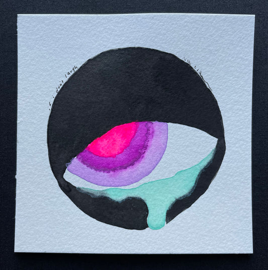 MOODY original watercolor